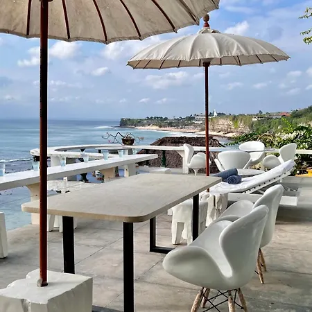 Morabito Art Cliff Villa Uluwatu Buitenkant foto